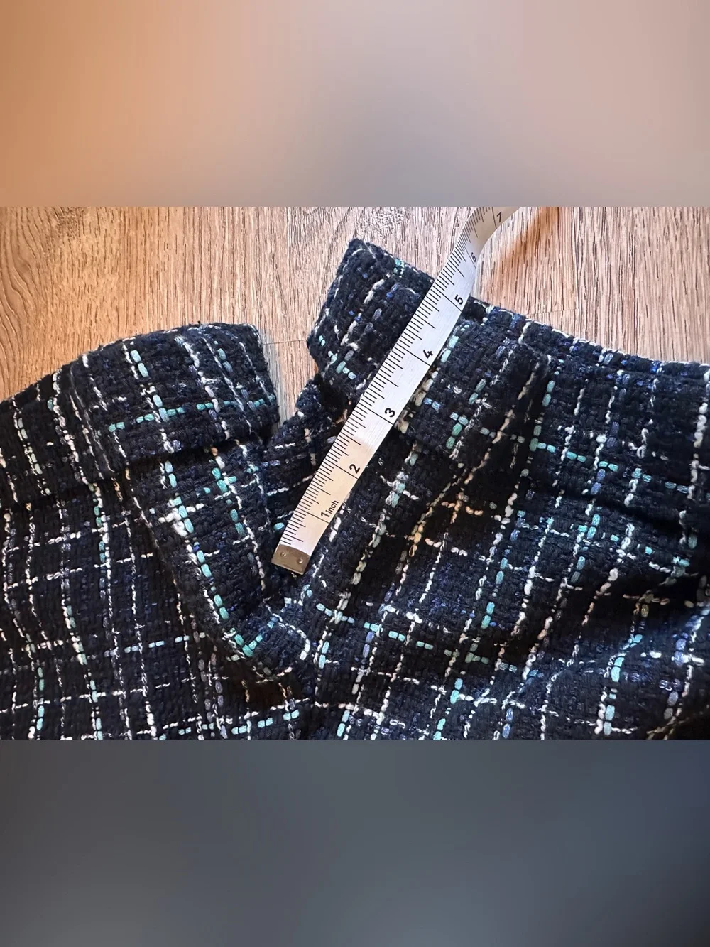 Karen Millen Navy Tweed Jacket and Shorts Matching Set 12